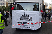 Anti-Lockdown-Demo in Frankfurt