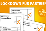 Am 14. März in Frankfurt die Rechnung präsentieren
