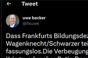 Uwe Becker (CDU) disqualifiziert sich als OB-Kandidat