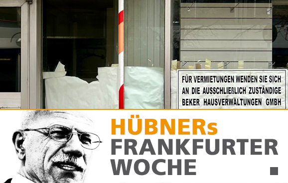 Zwei leere Großimmobilien in Frankfurt