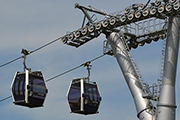 Schnapsidee einer Seilbahn für Bergen-Enkheim