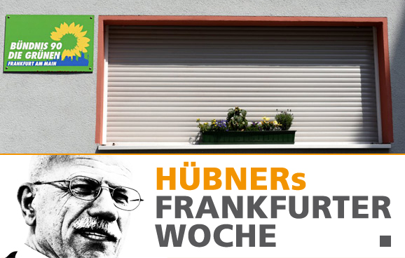 Eine aufrechte Frau im Sumpf der Grünen