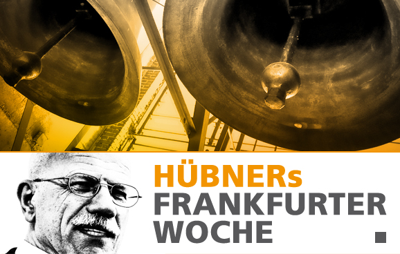 Noch dominieren die Glocken in Frankfurt