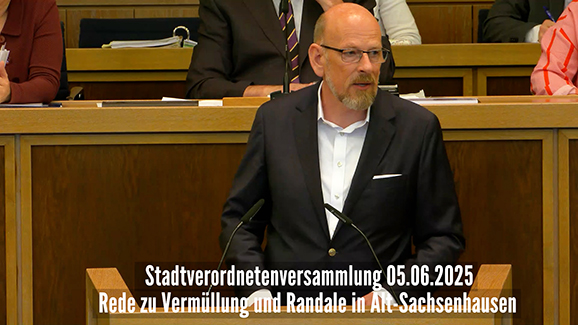 Alt-Sachsenhausen: Stopp Vermüllung und Randale!