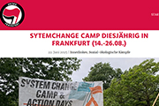 „System Change Camp“ im Grüneburgpark