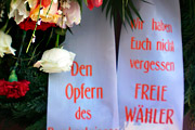 FW gedachten der Bombenopfer und der Altstadtzerstörung vom 22. März 1944
