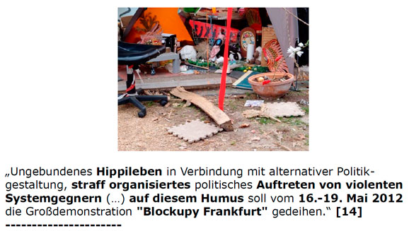 Dringlicher Antrag - Occupy-Besetzerlager an der EZB auflösen!