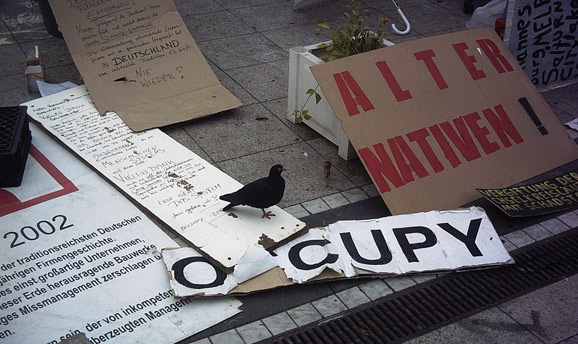 Frankfurts SPD trifft Occupy