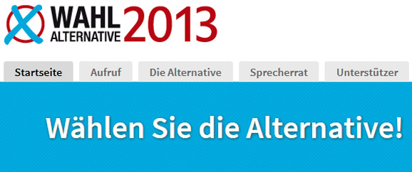 Die FREIEN WÄHLER und die WAHLALTERNATIVE 2013