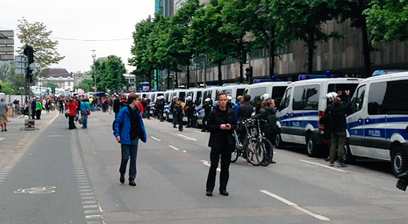 Die andere Wahrheit über die Blockupy-Demonstration am Samstag