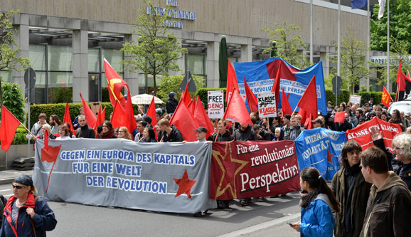 Antifa-„Toleranz“ in Frankfurt in Aktion