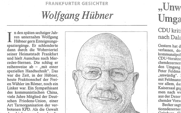 FAZ-Portrait Wolfgang Hübner