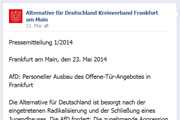 Dazu braucht Frankfurt keine AfD