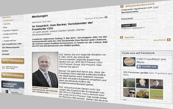 Angeschlagener Uwe Becker wirft das Handtuch