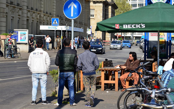 Asylandrang wird auch in Frankfurt Thema