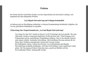 Etablierte Parteien beim Thema Asyl in einer Schockstarre