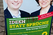 Zerstörte Wahlplakate sind Anschlag auf Meinungsfreiheit