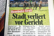 Die Galopprennbahn ist noch lange nicht verloren