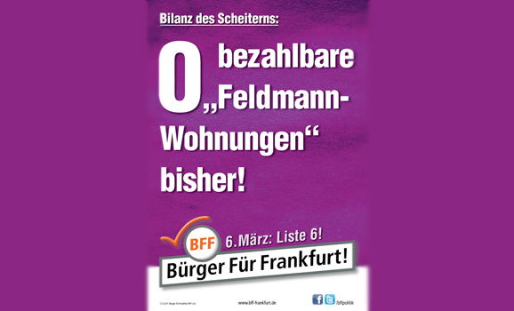 Einladung zur Bürgerdiskussion - Frankfurts geplante Neubaugebiete