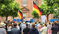 Sperriges Gedenken in der Paulskirche