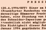 Seit 25 Jahren Bürger Für Frankfurt BFF