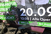  Frankfurts Klima-Bewegung mit linksextremem Motto